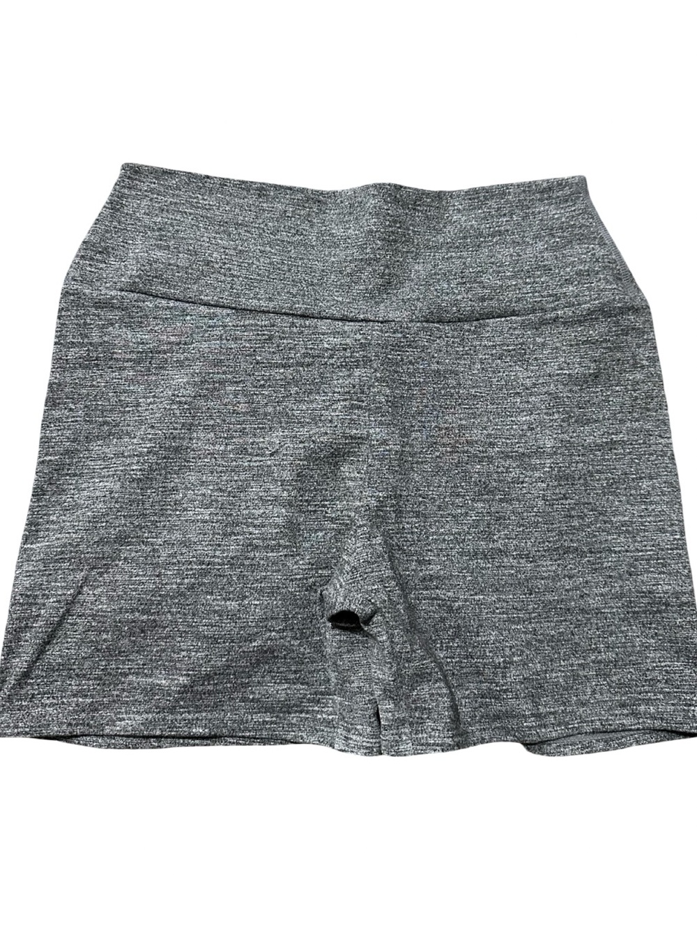 CSB Crop Shop Boutique Women’s Size L Heather Gray Scrunch Butt Bike Shorts